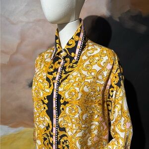 SILK Emanuel Ungaro Baroque Blouse